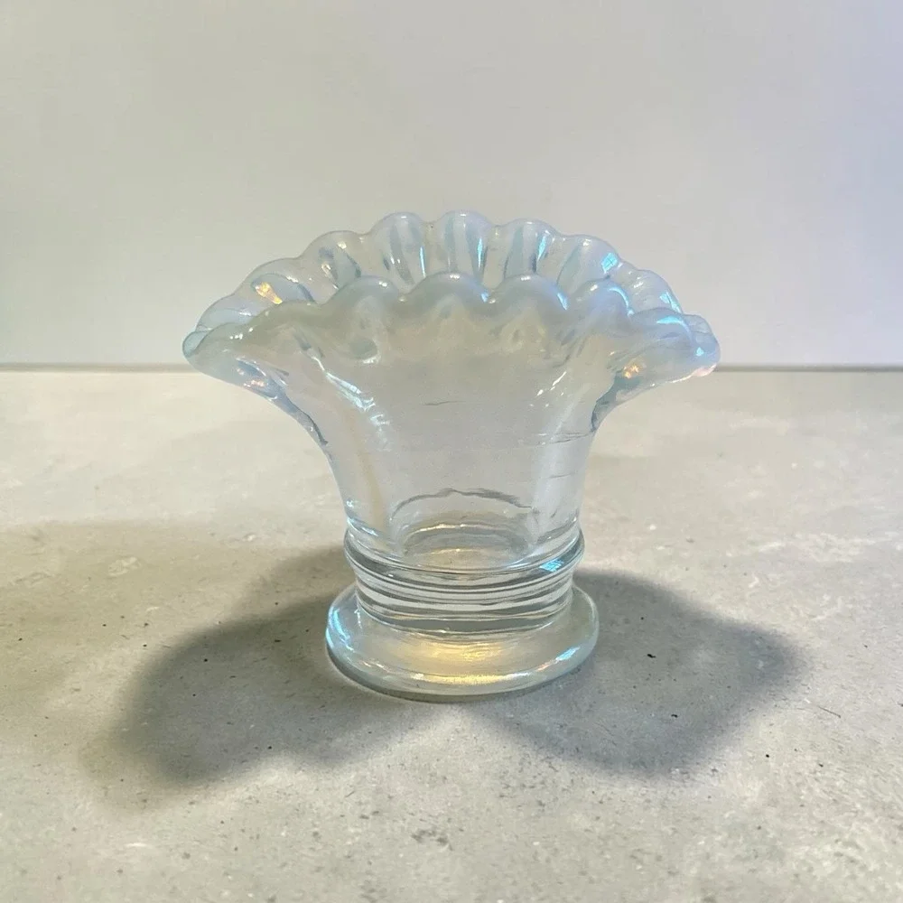 Fenton Vintage Clear Opalescent 2